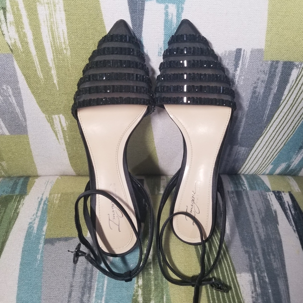 Imagine Vince Camuto Dress Heels In Black Soho Elegance 6M